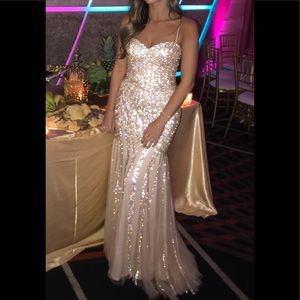 Andrea Leo Couture dress gown A0261